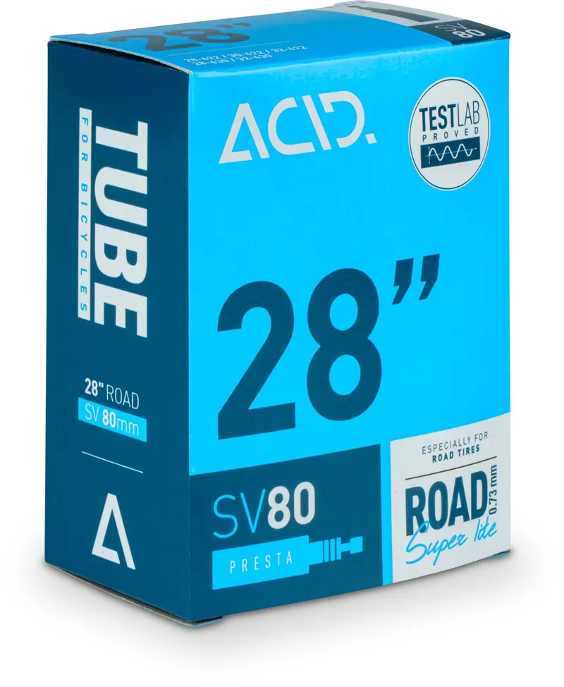 Cube / Acid 700c Inner Tube 28 Road Super Lite - 80mm Valve